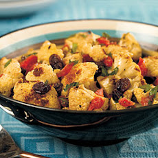 Middle Eastern Roasted Cauliflower