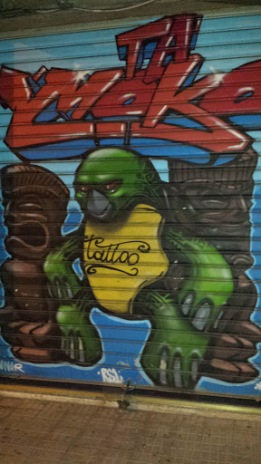 Turtle Tattoo Graffiti