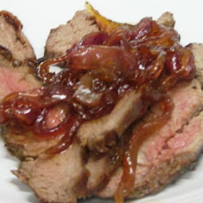 Glazed & Grilled Flank Steak