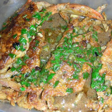 Sheila's Sauteed Soft-Shell Crabs With Lemon Butter Sauce