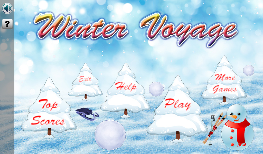 Android application Winter Voyage screenshort