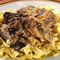 Beef Stroganoff