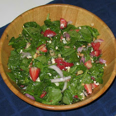 Strawberry Spinach Salad
