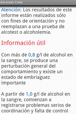 【免費健康App】Alcotest Chile-APP點子