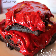 Scarlet Brownies!