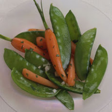 Sauteed Snow Peas & Baby Carrots