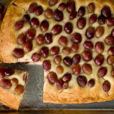 Grape and Grappa Focaccia (Schiacciata con l'uva) Recipe