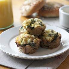 Kale and Goat Cheese Frittata Cups