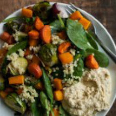Roasted Winter Vegetable and Millet Salad