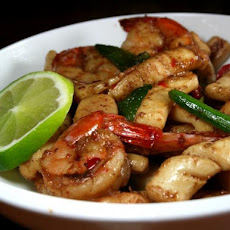 Chilli, Salt and Pepper Seafood