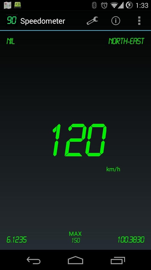Speedometer — приложение на Android