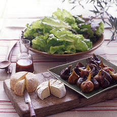 Organic Lettuces with Fig Vinaigrette