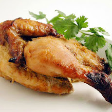 Honey and Coconut-Marinated Cornish Hens