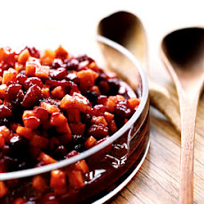 Persimmon Cranberry Sauce
