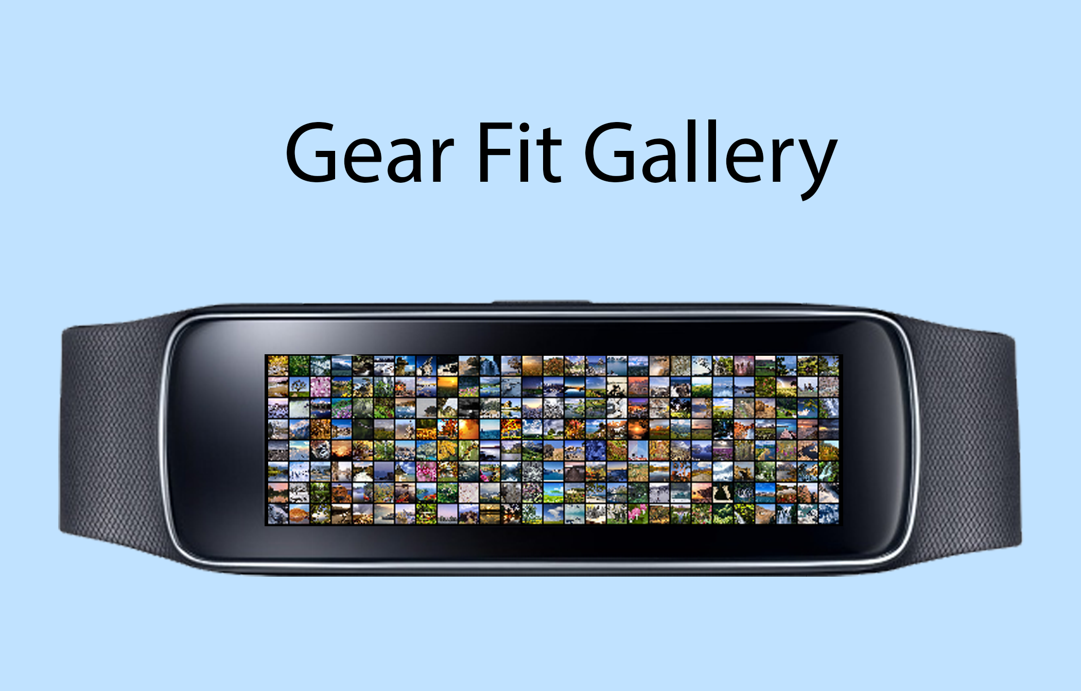 Android application Gear Fit Gallery screenshort