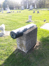 Cannon at Hillside Cemetery