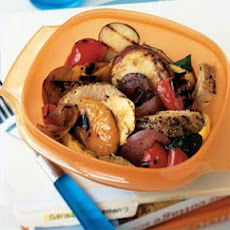 Pork and Grilled Vegetable Salad