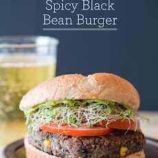 Spicy Black Bean Burgers