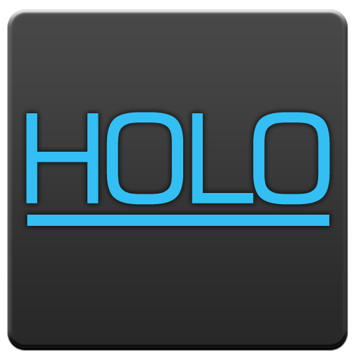 GOWidget - Holo Blue KitKat LOGO-APP點子