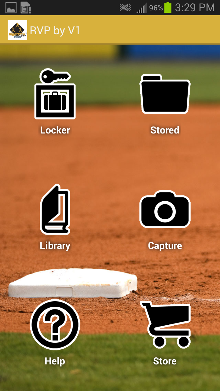 Android application Unlocker RVP:Baseball&amp;Softball screenshort