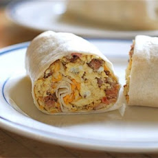 Uncle Will’s Rockin’ Spicy Chorizo Breakfast Wraps {Naptime Everyday}