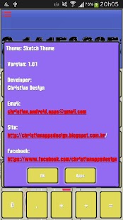 How to download Sketch SCalc Theme patch 1.01 apk for pc