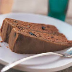 Applesauce-Raisin Cake with Caramel Icing