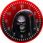 Skull Clock Widget Apk