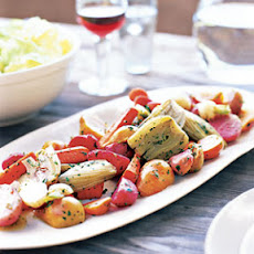 Roast Vegetables with Vinaigrette