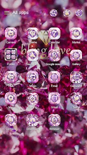 How to install Bling Love GO Launcher Theme patch v1.0 apk for android