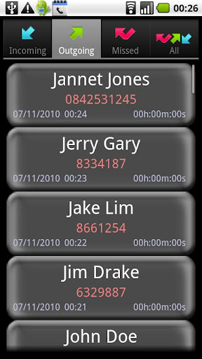 A Simple Call Log - Ads Free