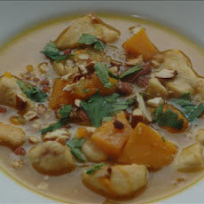 Chicken Stew With Shallots, Cider and Butternut Squash