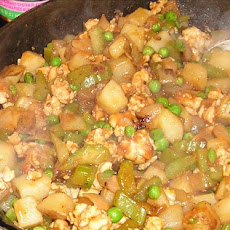 Vaguely Oriental Turkey Hash