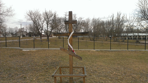 Cross Near the Church