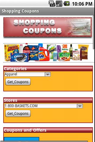 Shopping Coupons