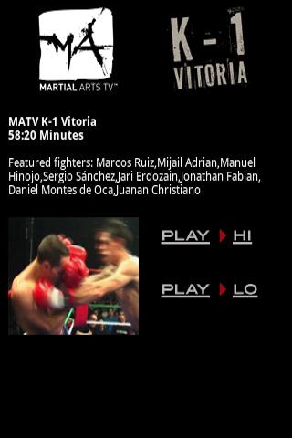 MATV K-1 Vitoria - MMA