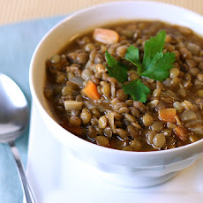 Lentil and Bacon Soup