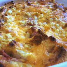 Ham and Cheese Strata
