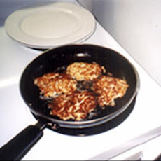 Fried Potato and Onion Patties