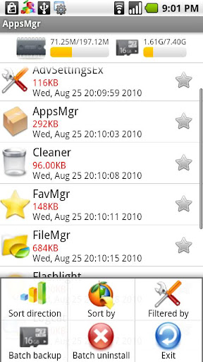 appsmgr-for-mobile-manager for android screenshot