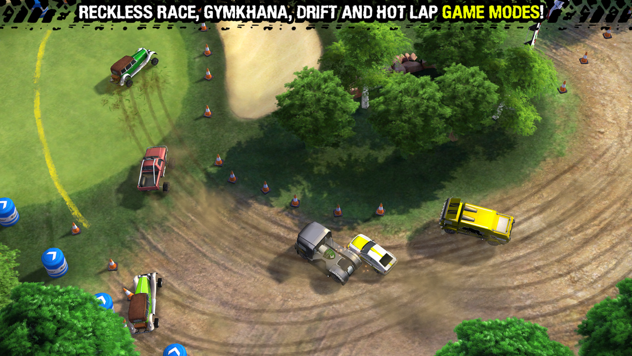 Android application Reckless Racing 3 screenshort