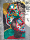 Graffiti Faces in the Masks