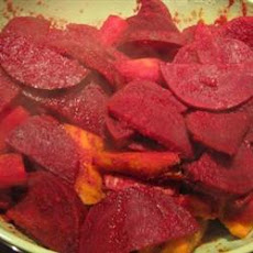 Citrus-Ginger Roasted Beets and Carrots