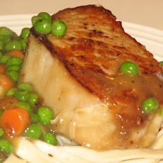 Thai Pork Chops and Sesame Noodles