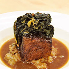 Braised Short Ribs with Sunchokes and Lacinada Kale