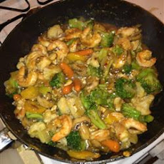 Easy Shrimp Vegetable Stir Fry
