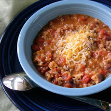 Easy Spicy Chicken Rice Soup