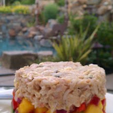 Crab Avocado Mango Stack