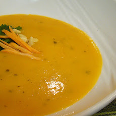 Carrot & Coriander (Cilantro) Soup