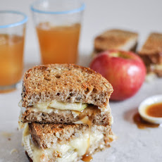 Caramel Apple Grilled Cheese